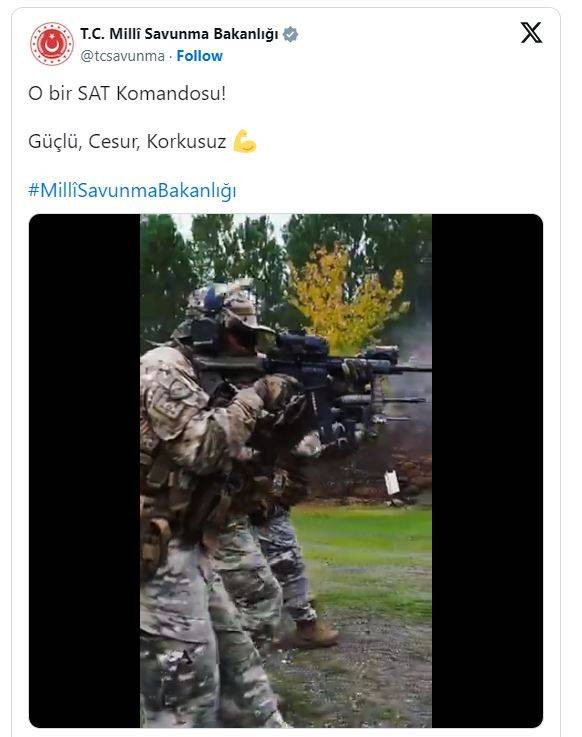 MSB SAT komandolarını paylaştı: Güçlü, cesur, korkusuz - Resim: 15